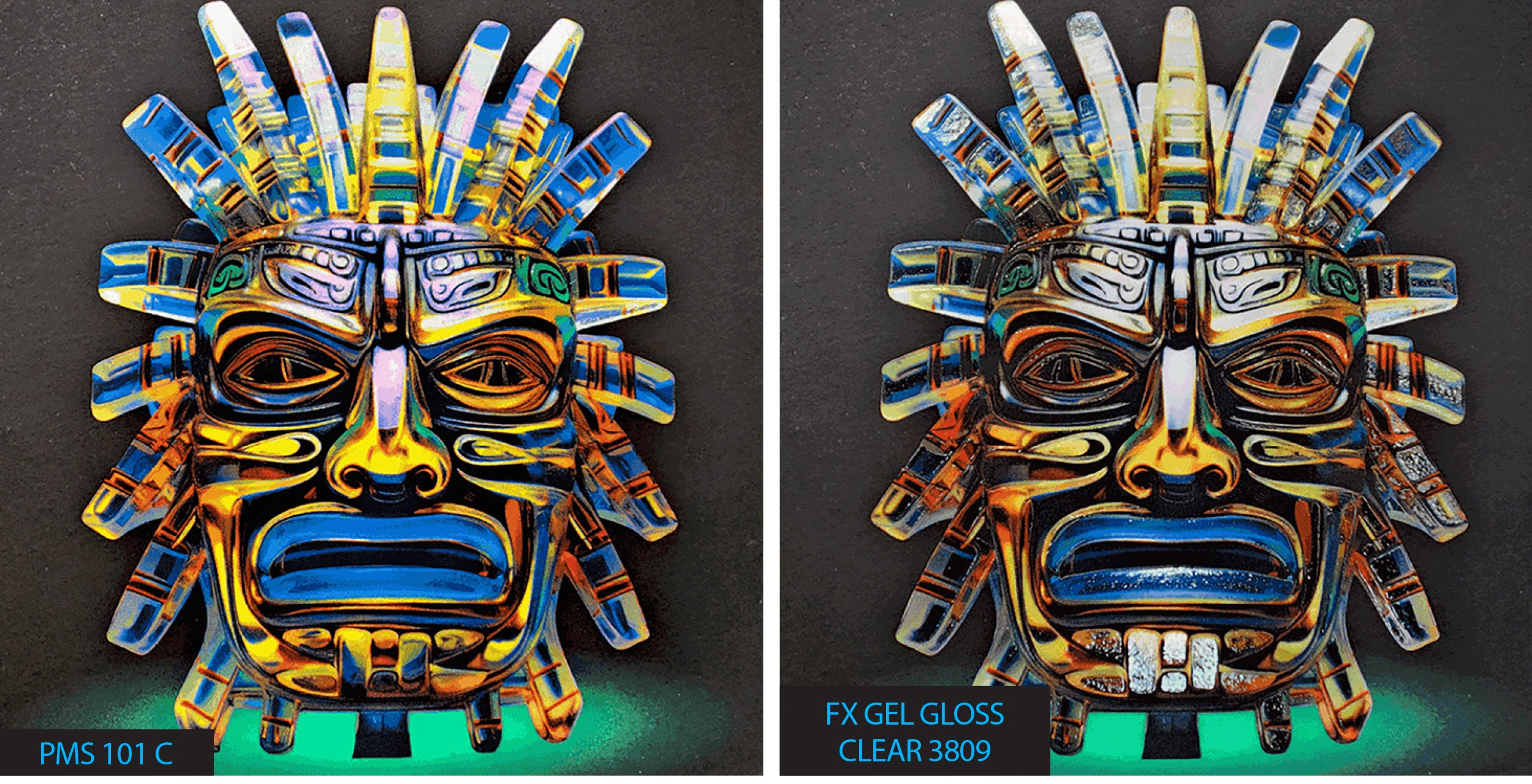 Capturing the Contrast of Morning Light Through High Color Density Italian Inks
