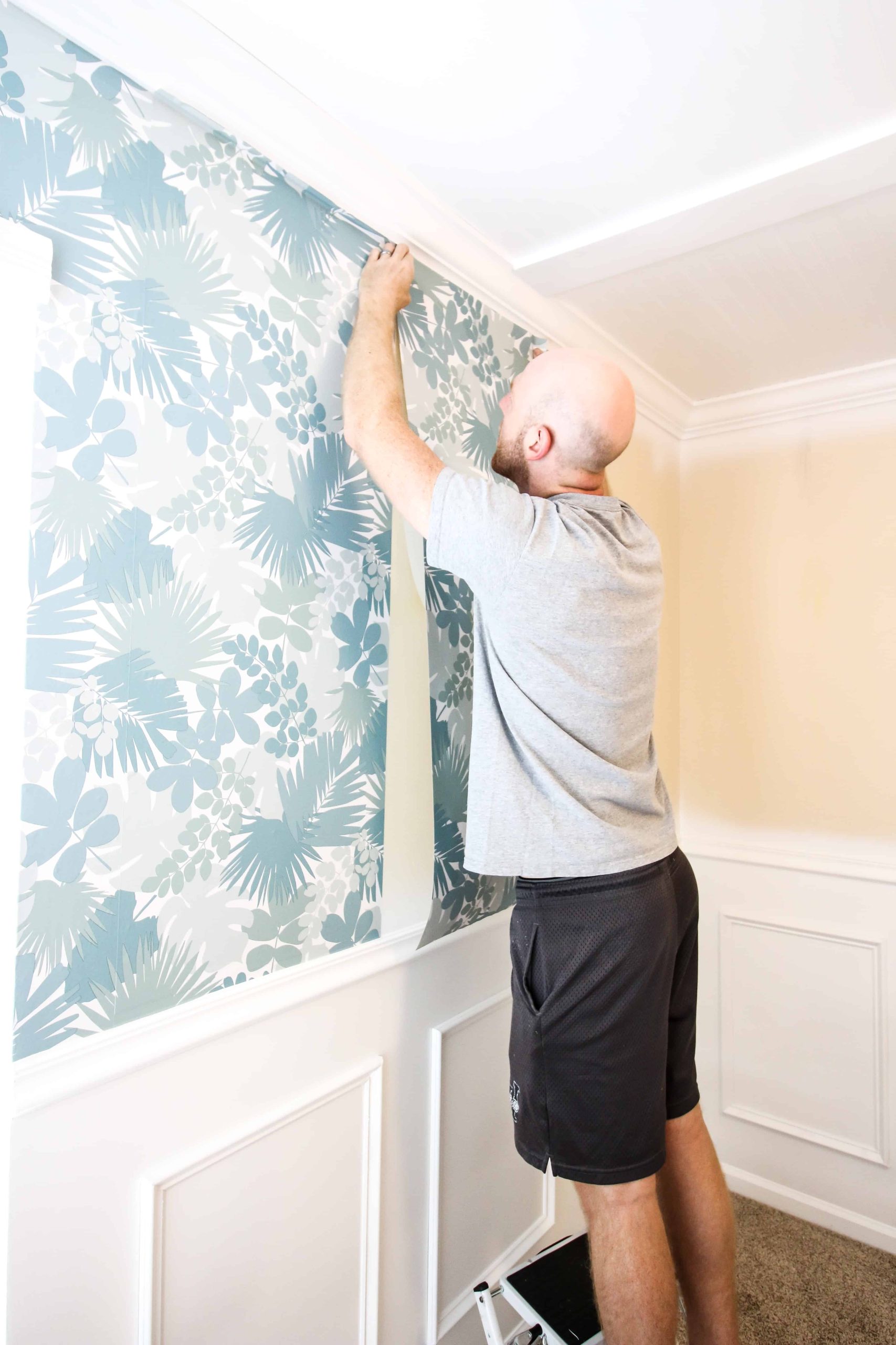 How to Hang Bold Wallpaper Without Experiencing Immediate Regret