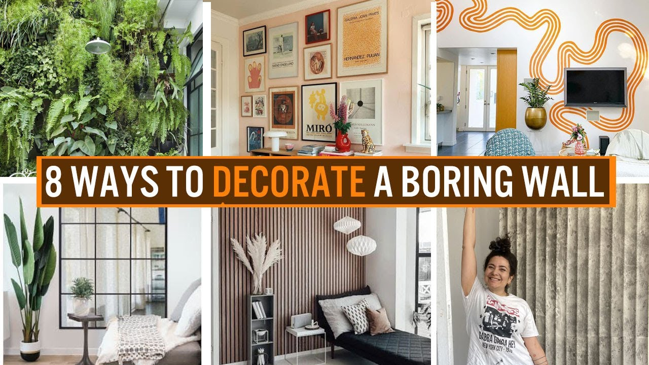 How To Make A Wall Less Boring At Viola Joy Blog intended for 6 Ways To Put Some Wonder On Your Walls