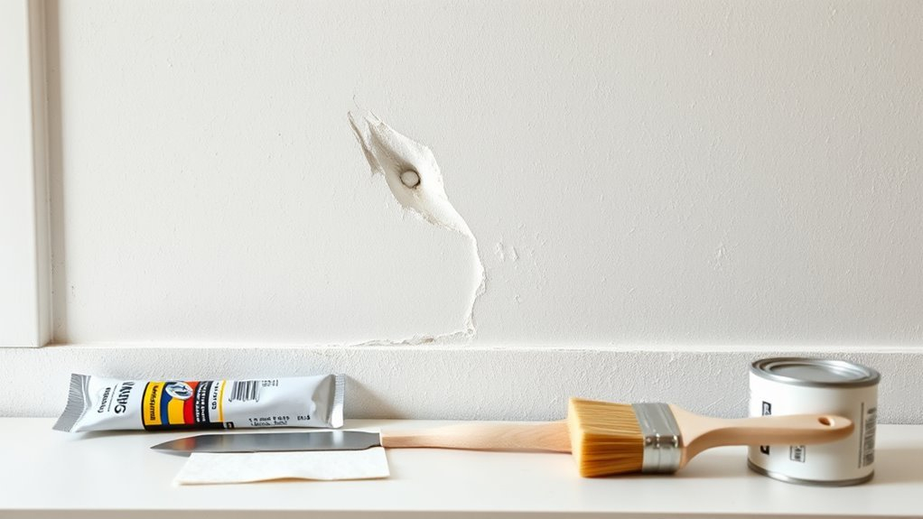 How To Paint Over Holes In Wall (Easy Fix Guide) regarding Banish Gizmo Blemishes On Your Walls