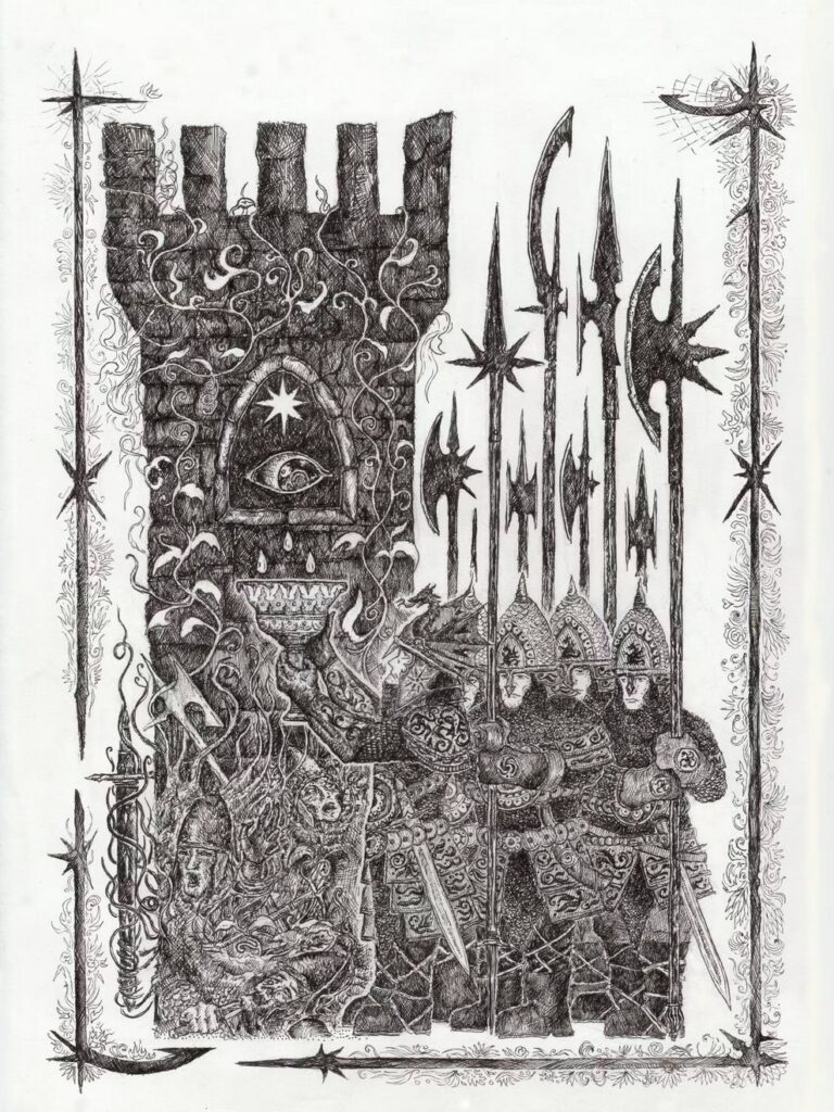 Illustrator Reimagines European Medieval And Folklore Spirits As A ... regarding How Artisans Bring Ancient Gothic Folklore to Life Through Detailed Sculpture