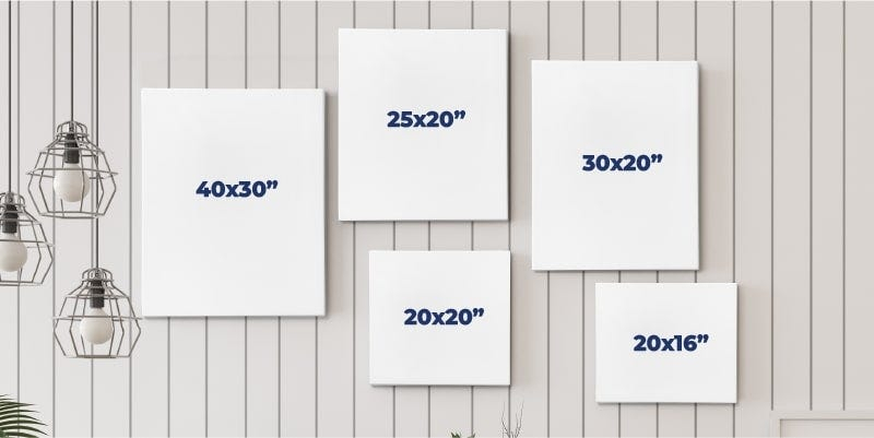 Infographic Canvas Size with Why a Square Fifty Inch Canvas Is the Sweet Spot for Statement Visuals in Home Studios