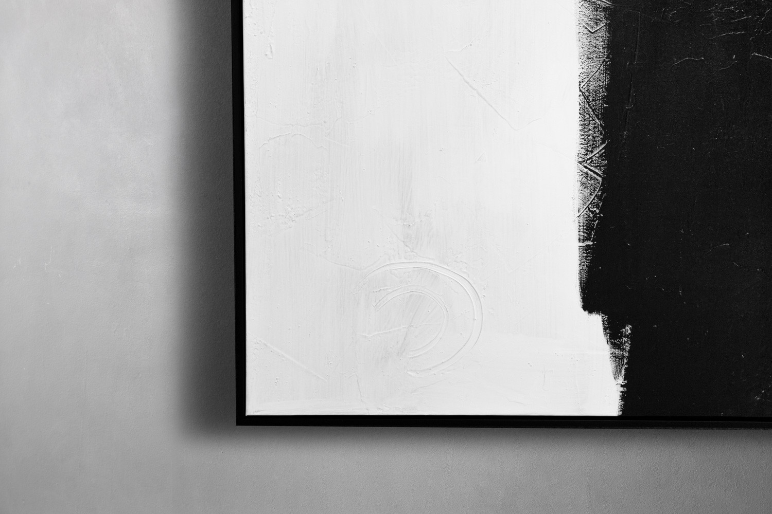 Jett - Hand Painted Canvas Art For Sale | Cielo for What Makes Hand-Painted Grey Canvas Art a Timeless Investment for Any Room