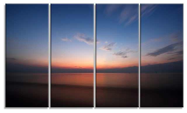Bringing Coastal Serenity Indoors With The Ko Samui Sunrise Metal Art