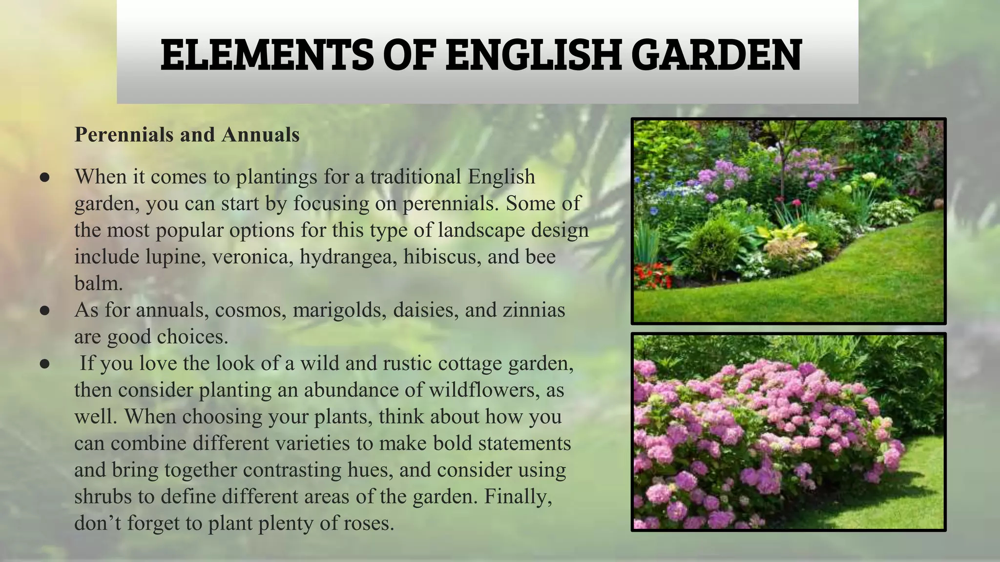 Landscape- English Gardens (Architecture) | Pptx inside The Art of Choosing Statement Pieces for Your Garden Layout