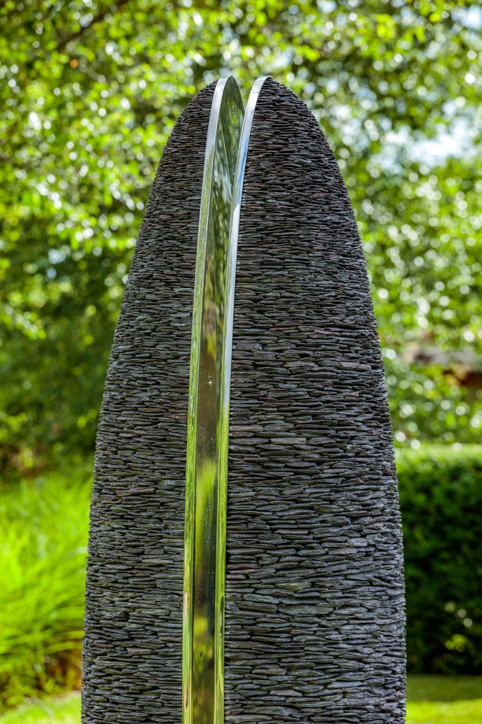 Large Contemporary Garden Sculptures - David Harber Uk throughout Heavy Climbing Green Man Position #1 Wall Art, Set Of 4