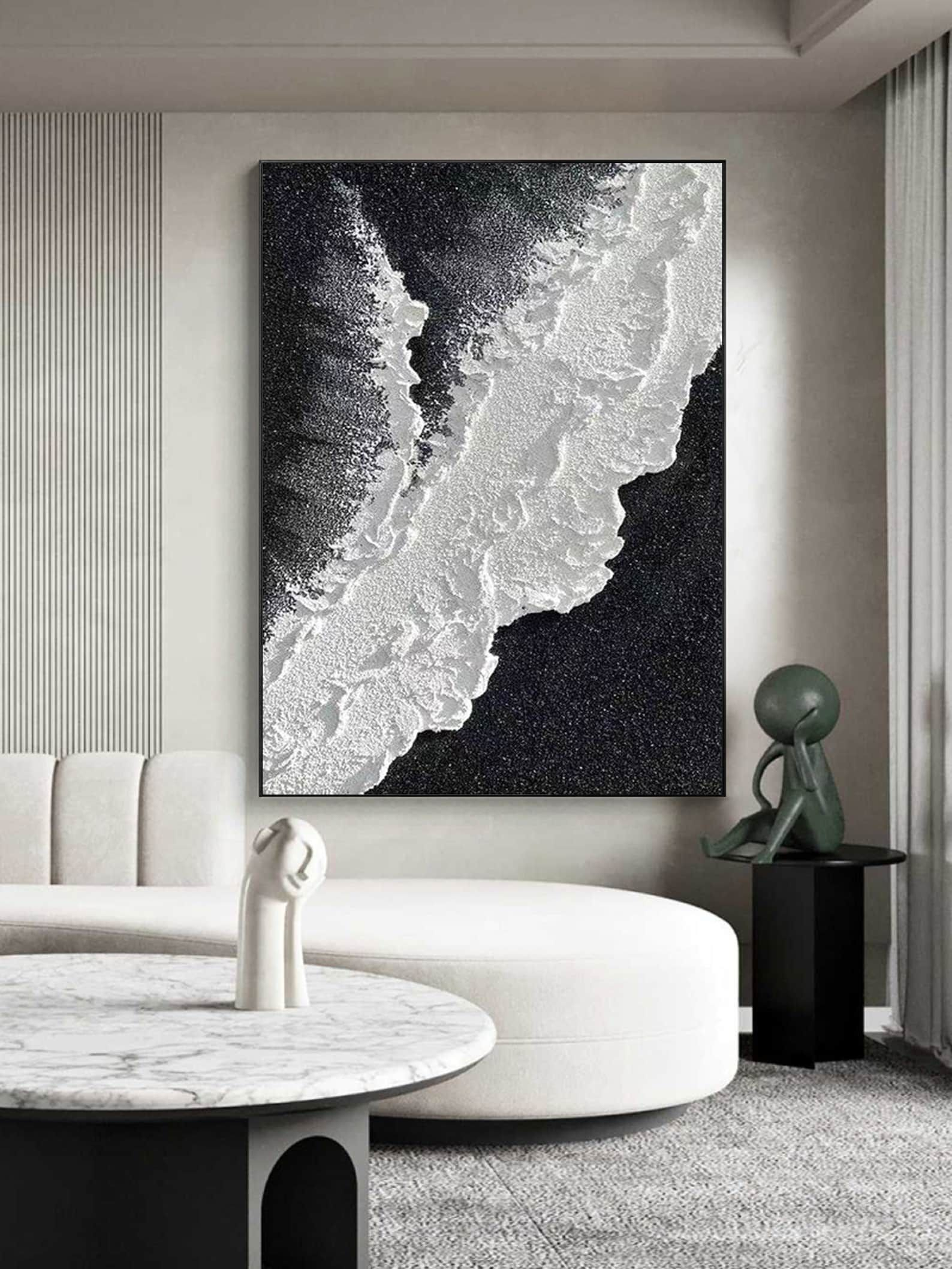 Large Silver And Black Wall Art At Christopher Jackson Blog throughout How to Layer Textures and Metallic Tones with Round Silver and Black Wall Art