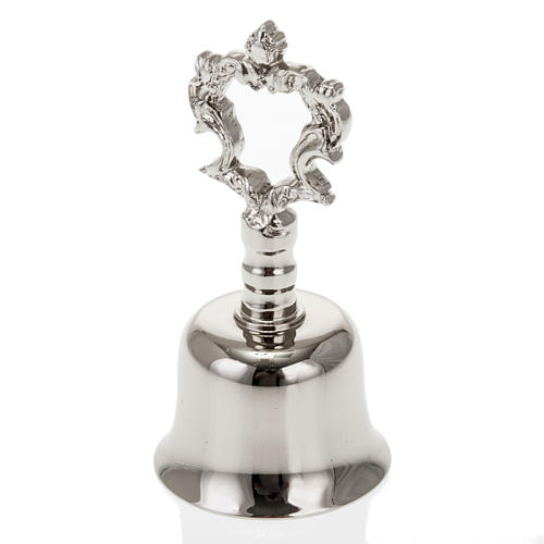 Liturgical Nickel-Plated Bell With Handle | Online Sales On Holyart.com within How to properly care for a nickel-plated brass bell so it lasts a lifetime