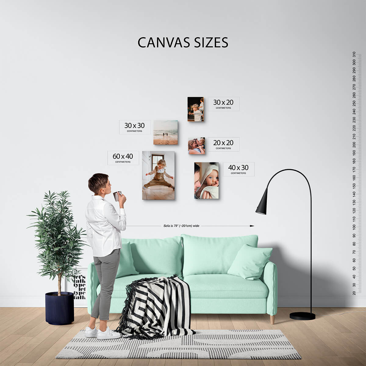 Why a Square Fifty Inch Canvas Is the Sweet Spot for Statement Visuals in Home Studios