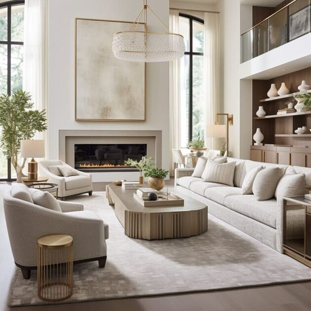 Modern Classic: Contemporary Elegance In Interior Design for Unknown Frieze Wall D̩cor