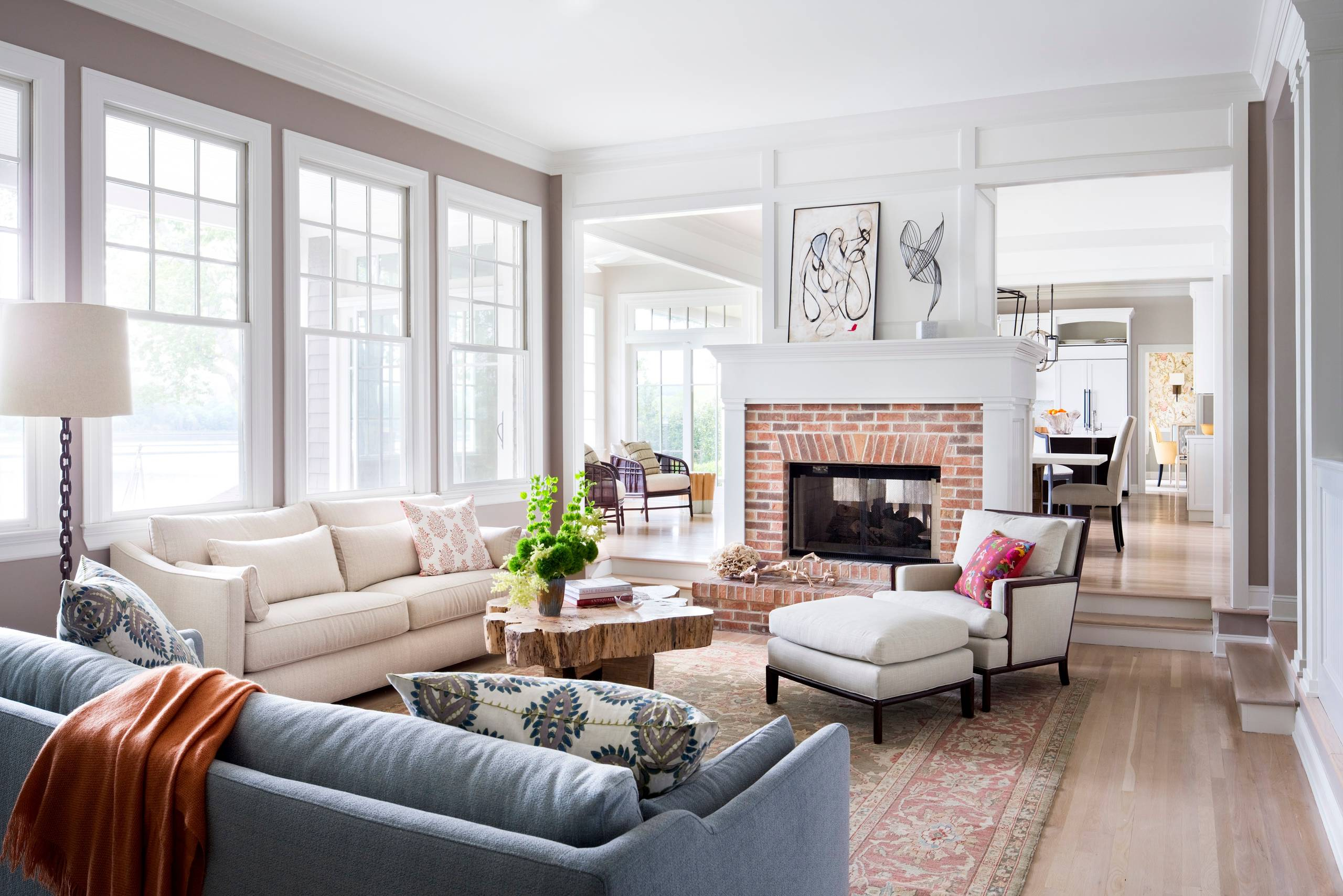 Modern Craftsman Living Room Ideas For Timeless Elegance intended for Minimalist Tall Gold Wall Mirror Modern Grouping Divided Classic, 3-Piece Set
