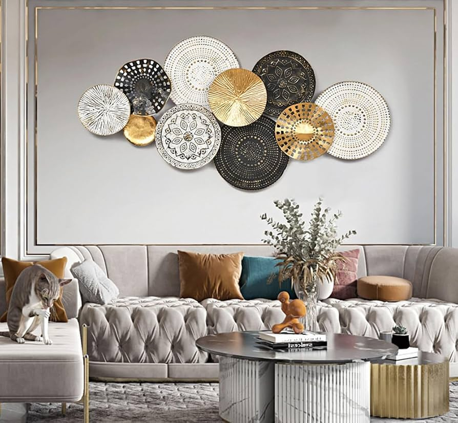 Modern Metal Wall Art Circle within Why Round Metal Wall Decor is Transforming Modern Interior Design Spaces in 2026