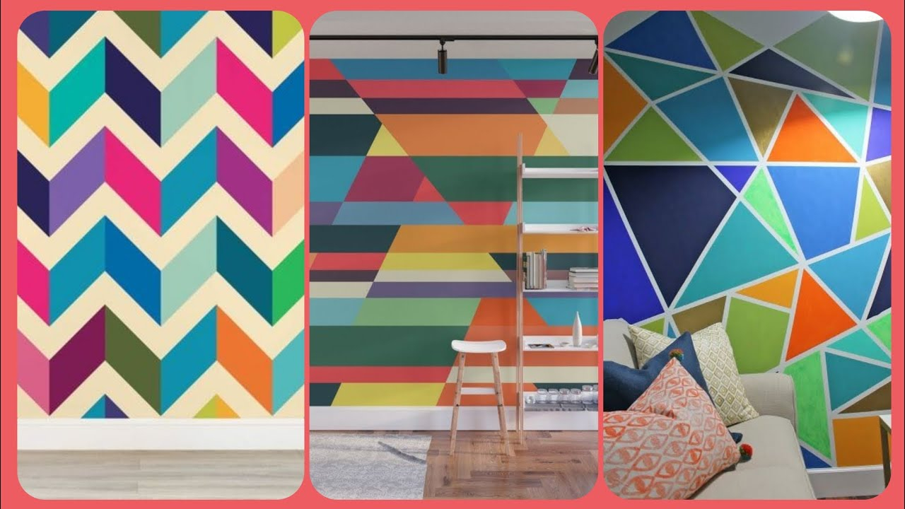 Multi Colour Wall Designs |Beautiful Color Full Wall Decor Designs ... within Rethinking Wall Aesthetics Through Modular Multicolor Design Concepts