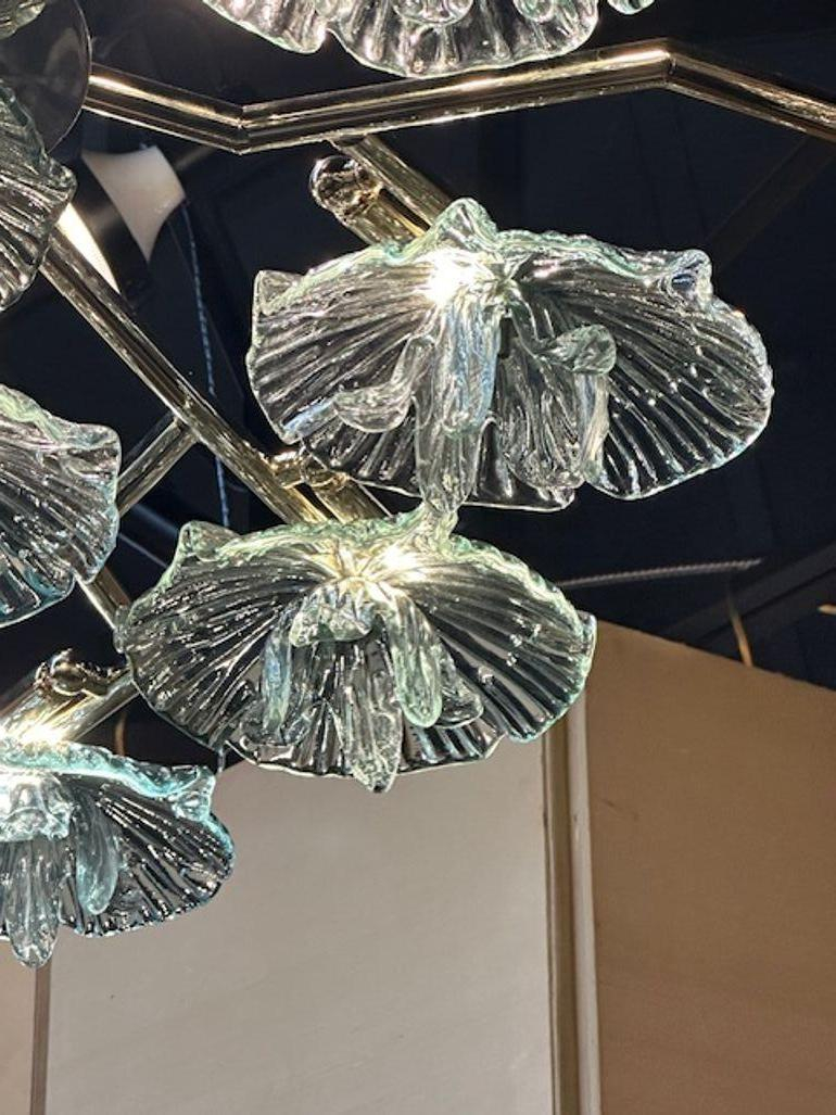 Murano Flower Disc Flush Mount For Sale At 1Stdibs inside Why the Eleven Inch Flower Disc is Becoming a Modern Design Staple