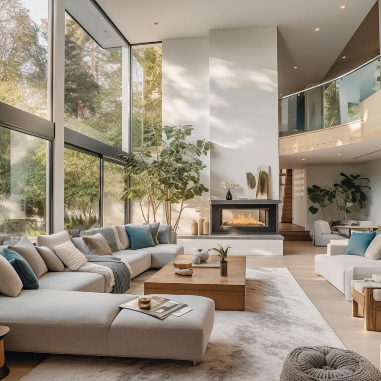 Bringing the Quiet Calm of a Foggy Winter Morning into Modern Living Spaces