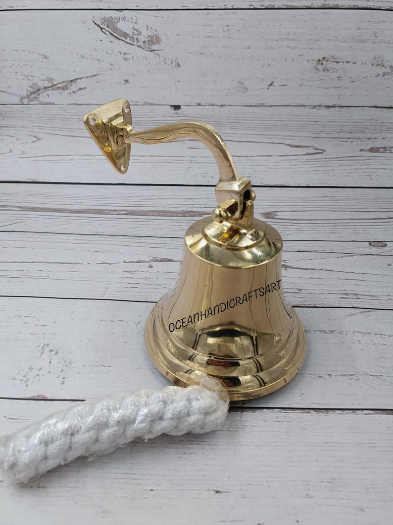 Personalized Brass Ship Bell – 4'' Wall Mount Nautical Decor - Etsy intended for What Makes a Polished Brass Bell the Ultimate symbol of Maritime Heritage in 2026