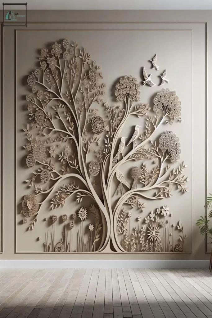 The Story Behind Artisanal Whimsical Tree Wall Decor and Modern Interiors