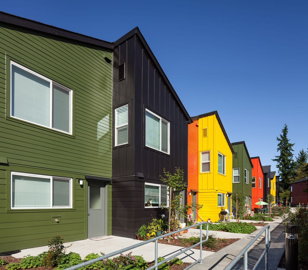 Prefab Multi Family Modular Homes Phoenix Haus | Colorado Prefab Home regarding Rethinking Wall Aesthetics Through Modular Multicolor Design Concepts