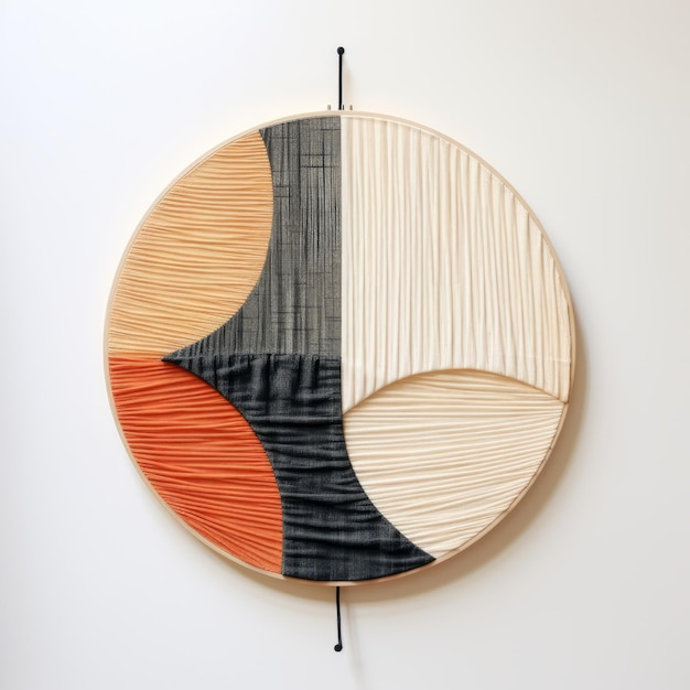 Bringing Depth and Movement into Your Home Through Contemporary Brown and Orange Wall Sculptures