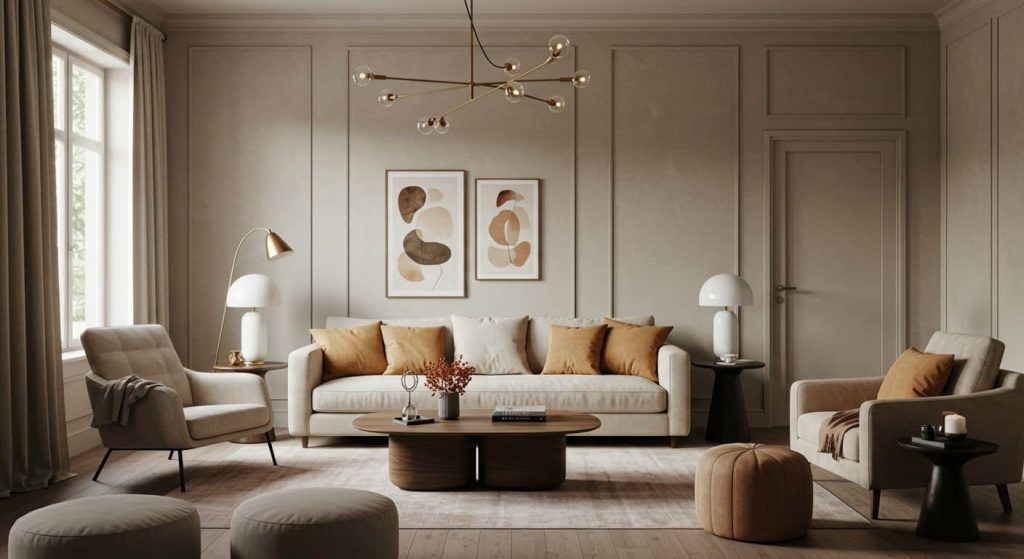 Secret To Craft Serene Interiors With Soft Plaster Finishes regarding Designing Serene Interiors Using Soft Palettes And Hand Painted Egrets