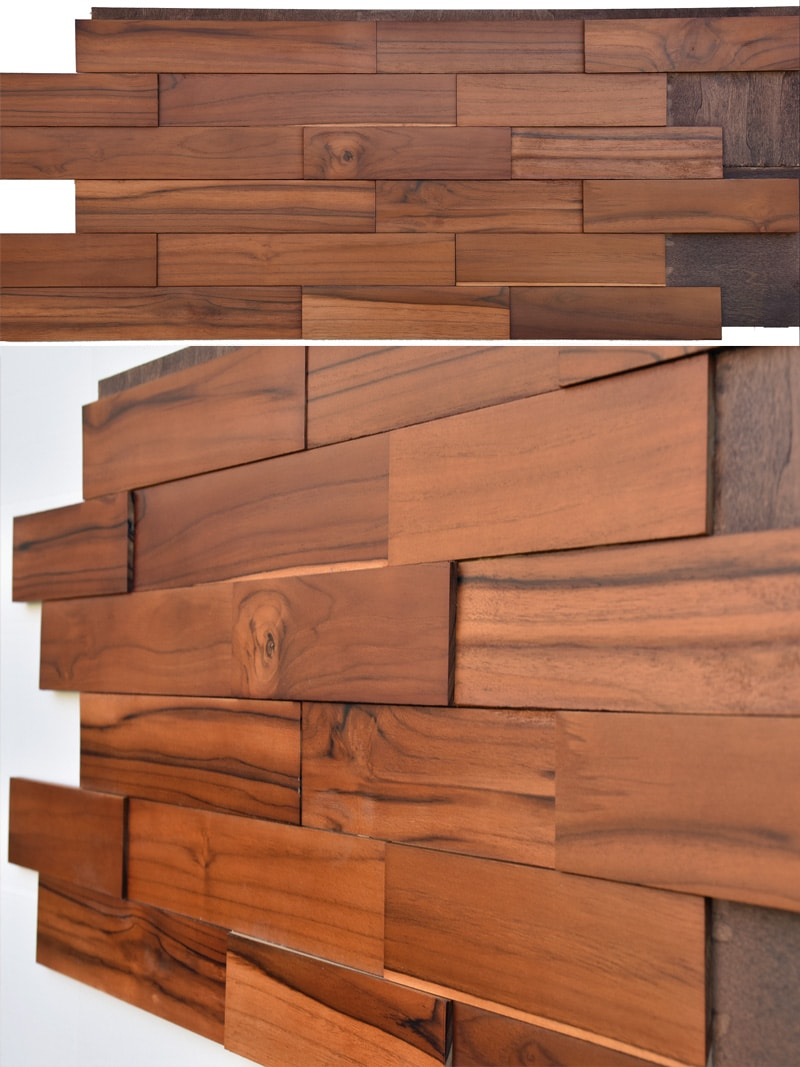 Teak Veneer Wall Panels At Eve Hoad Blog regarding Uttermost 04085 Three Piece Wood Wall Decor Set - Teak Wood