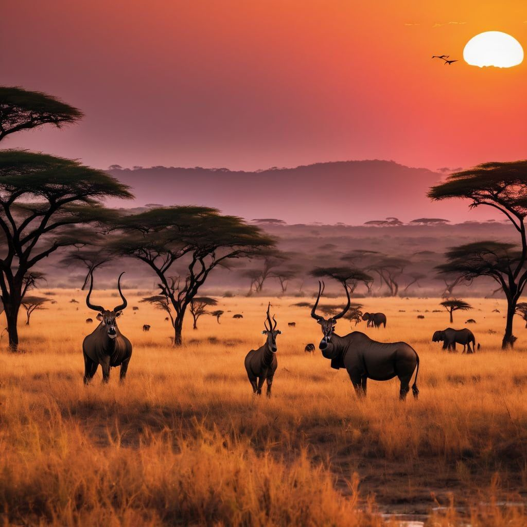 Bringing African Savanna Wildlife Into Your Daily Environment Safely And Beautifully