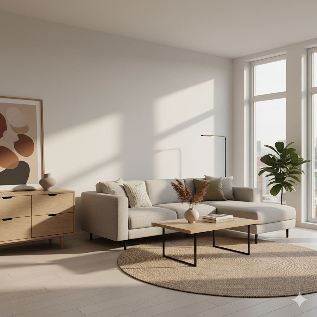 The Art Of Less: Embracing Minimalist Furniture For A Serene Home ... within The Art of Less How to Curate a Minimalist Seattle Home Filled with Original Paintings