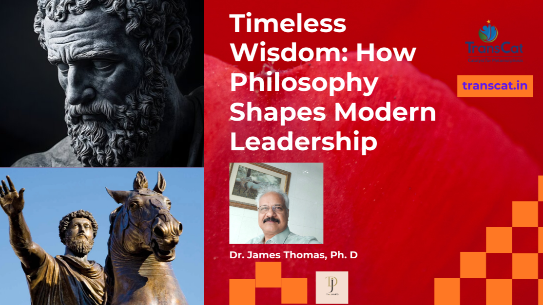 Timeless Wisdom: How Philosophy Shapes Modern Leadership - Dr. James ... inside Black Bamboo Scroll