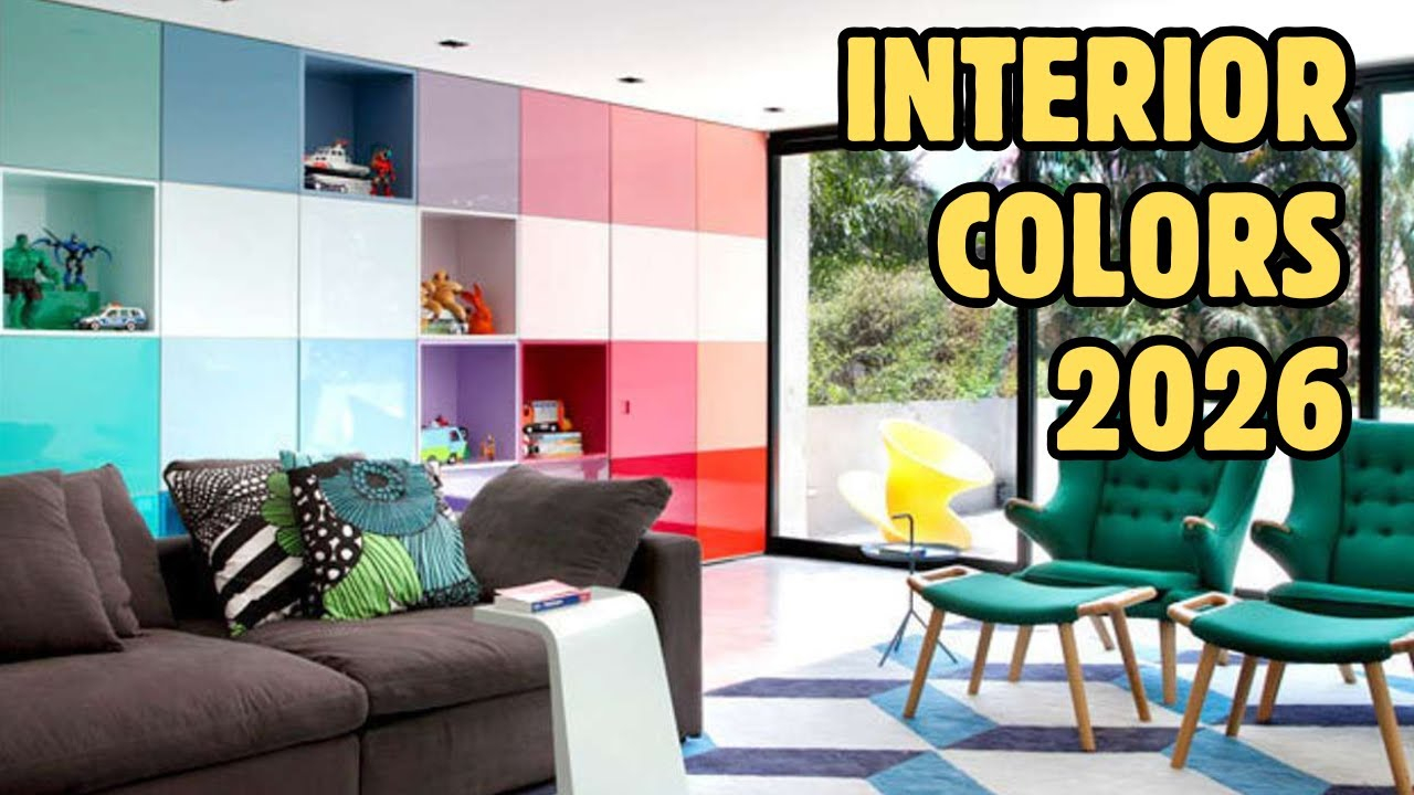 Top 10 Interior Color Trends For 2026 | Must-Know Colors For Your Home ... within Koi Fish Wall Décor, Wdc1025B