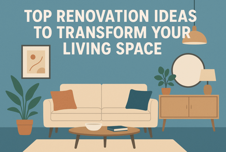 Top Renovation Ideas To Transform Your Living Space intended for Transforming Your Living Space Into a Living Biography With Art and Literature