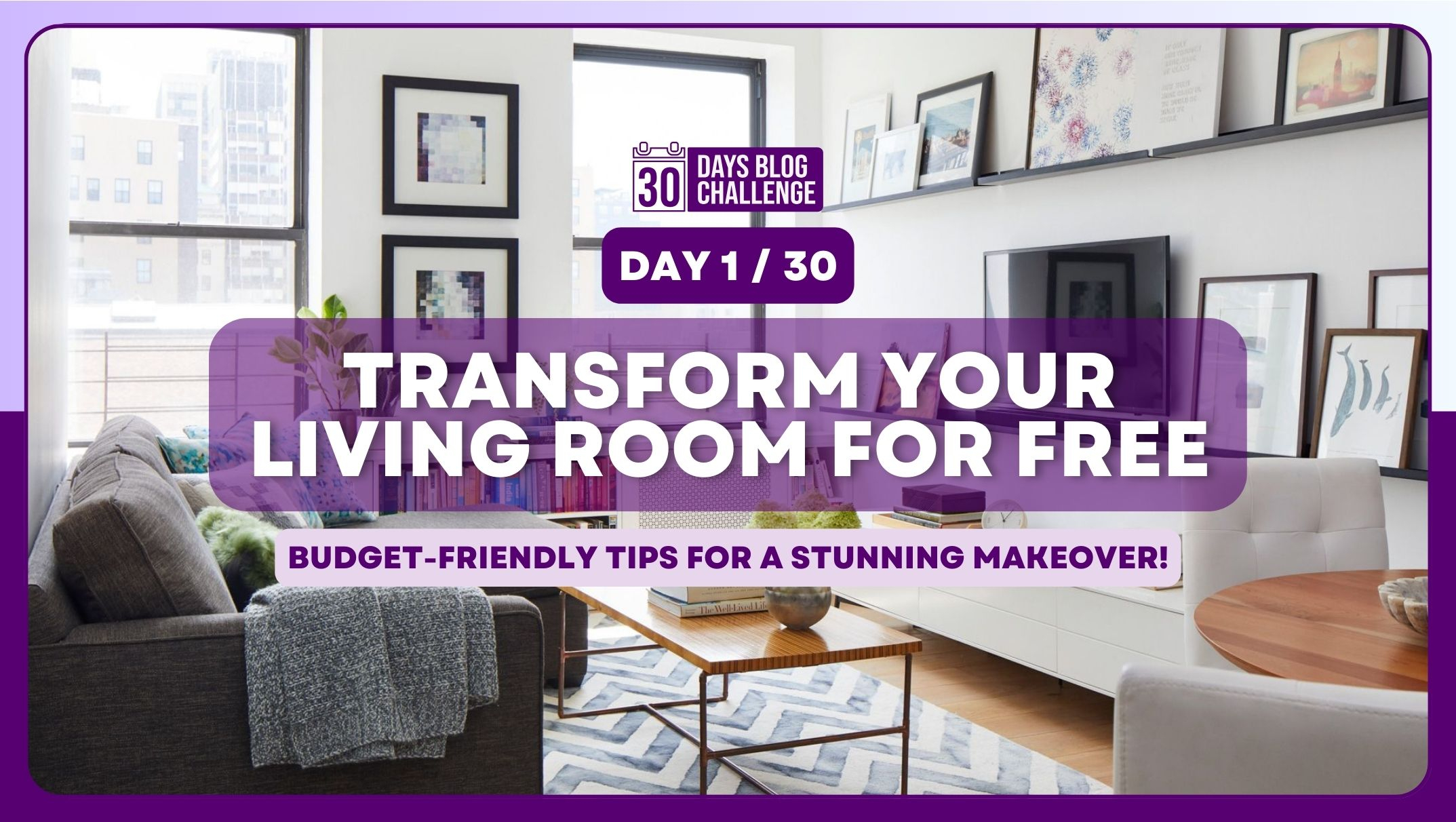 Transform Your Living Room For Free: Budget-Friendly Tips For A ... with 12 Ways Art And Books Can Tell Your Story - (Tidak Mengandung Kata "Wall")