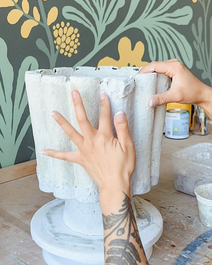 Turning Junk Mail Into Paper Clay For Crafts — Hom Sweet Hom | Paper ... inside Creative Ways To Make Art From Paper - (Hasilnya Bisa Jadi Wall Art)