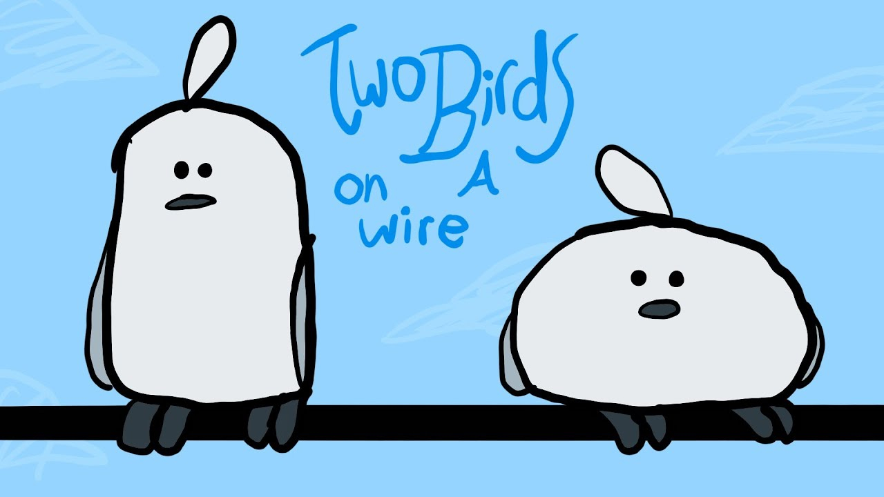 Two Birds On A Wire. - Youtube in Why the Birds on a Wire IV Piece Remains a Timeless Interior Accent in 2026