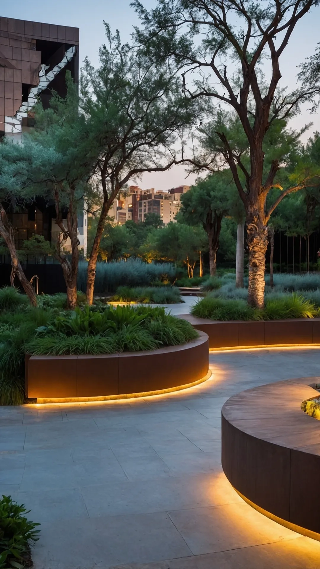 Why Circular Metal Landscapes Transform Modern Interior Spaces So Effectively