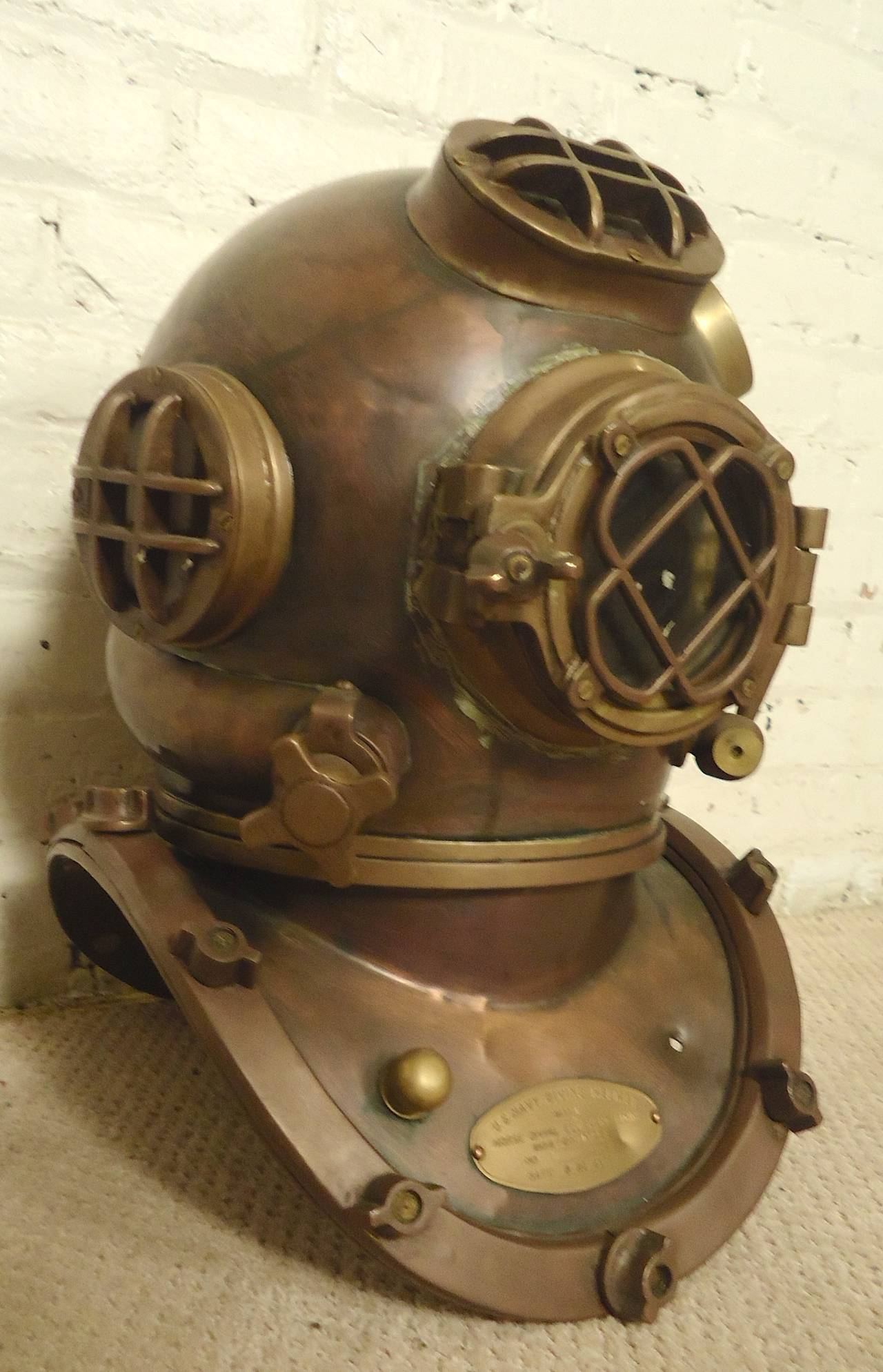 Vintage Full Size Diving Helmet At 1Stdibs pertaining to Why Vintage Diver Helmet Wall Art Is Making a Surprising Comeback in Modern Homes