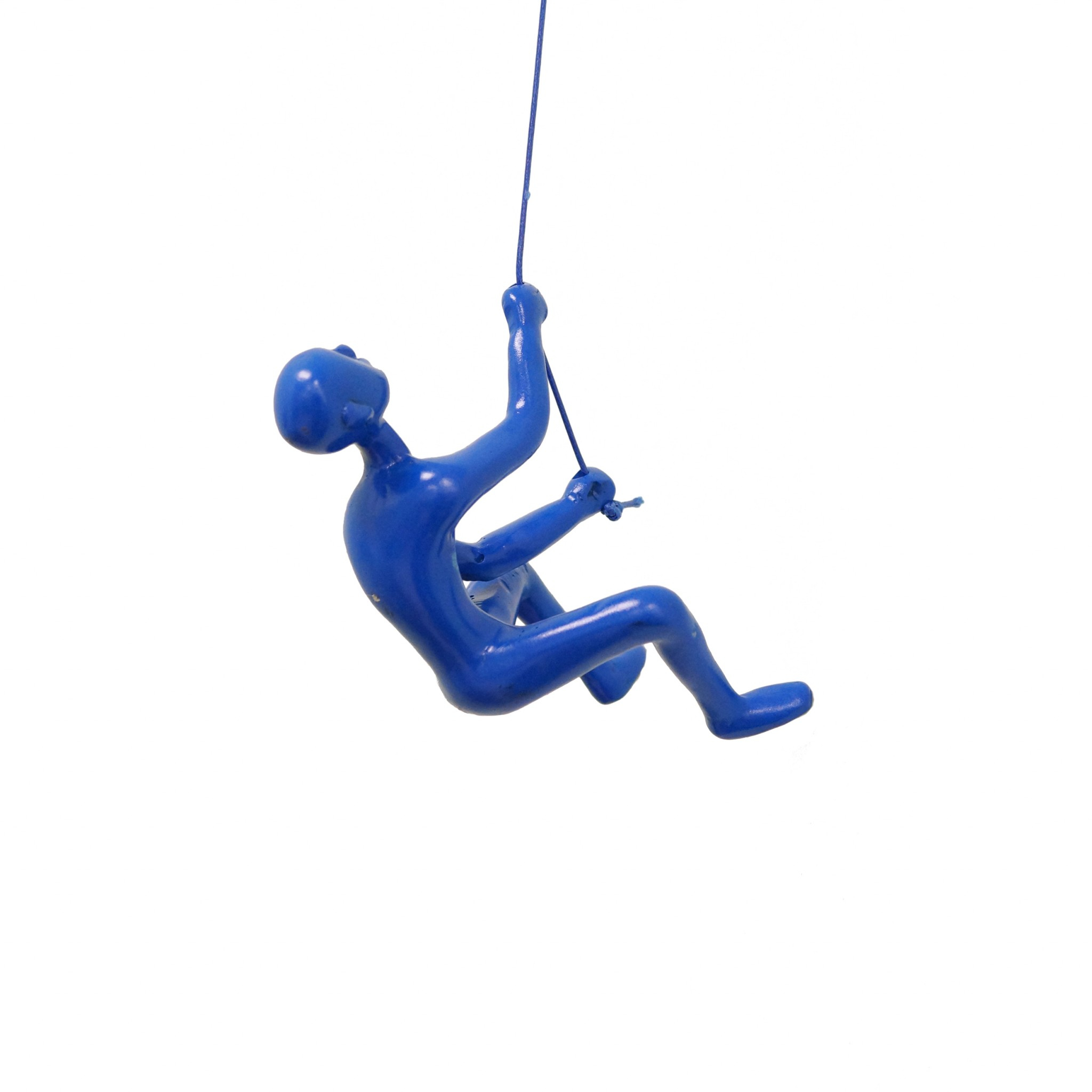 Wall Decor within Climbing Man Position #3 Wall Art, Set Of 4, Blue