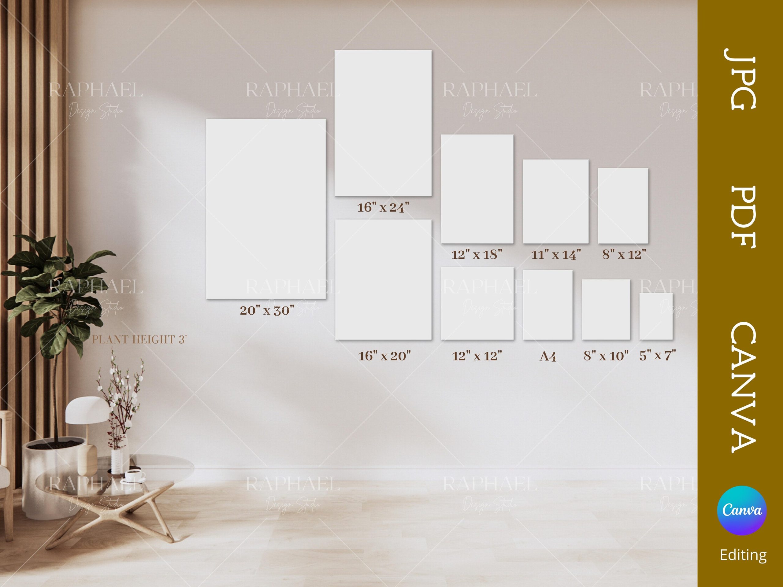 What Size Is Poster Size In Canva inside Why a Square Fifty Inch Canvas Is the Sweet Spot for Statement Visuals in Home Studios