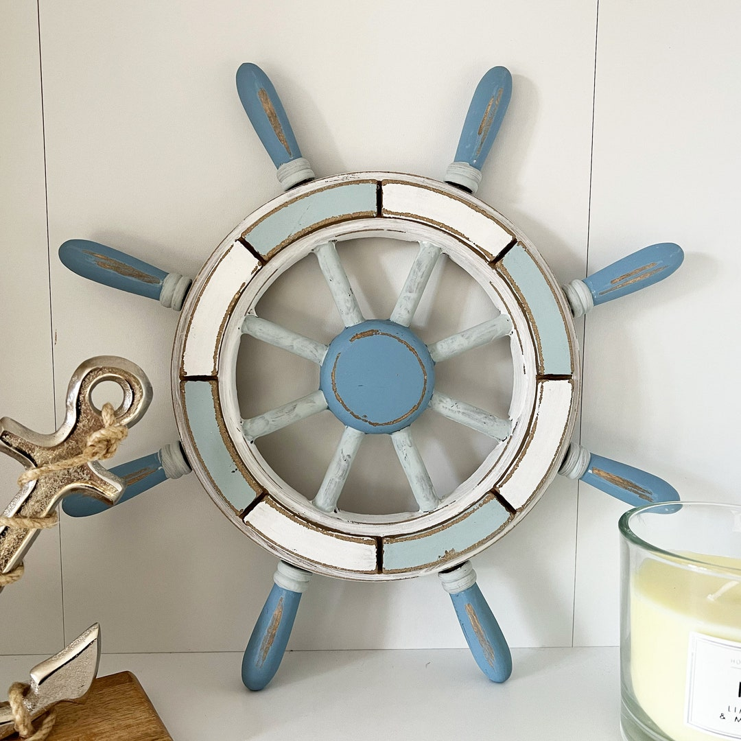 Why Small Nautical Wall Hangings Like the Twelve Inch Ship Wheel Matter in Modern Homes