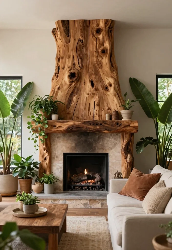 18 Living Room Chimney Wall Ideas: Cozy Focal Point Design - Rumble Decor with regard to Trail Through Yellow Foggy Forest, Landscape Disc Metal Wall Art, 11"
