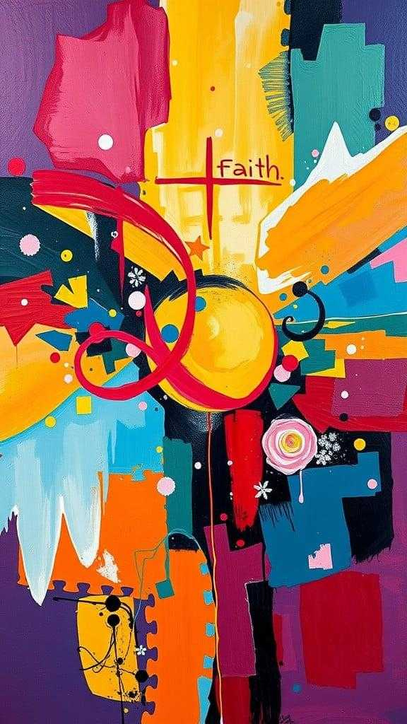 20+ Stunning Abstract Christian Art Pieces To Inspire Your Faith with Christian Art Jesus Christ Religious Art 16"X20" By Matt Pecson