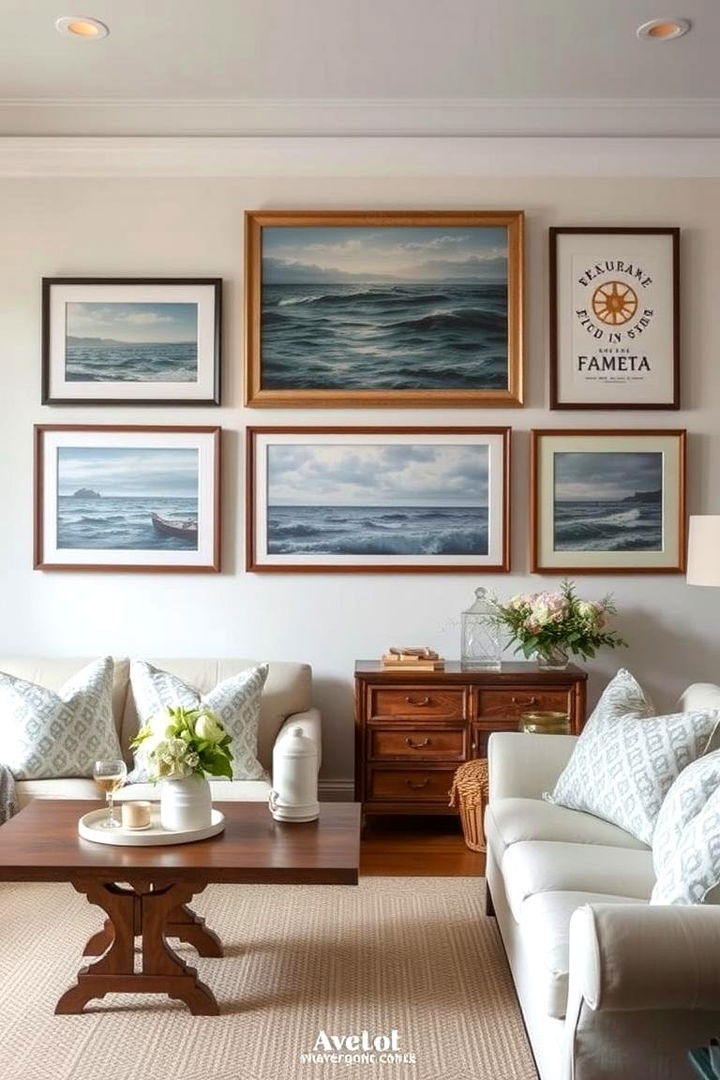 22 Nautical Decor Ideas For Coastal-Inspired Home Styling - Savepini for The Art of Handcrafting Miniature Nautical Accents for Modern Coastal Homes