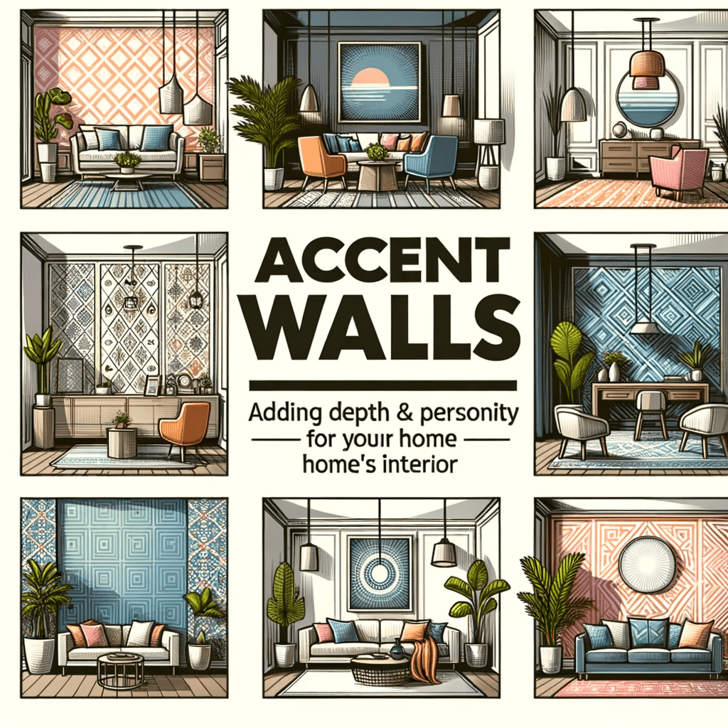 Accent Walls: Adding Depth And Personality To Your Home's Interior ... regarding Curating Personality on Your Walls Without Overwhelming the Room