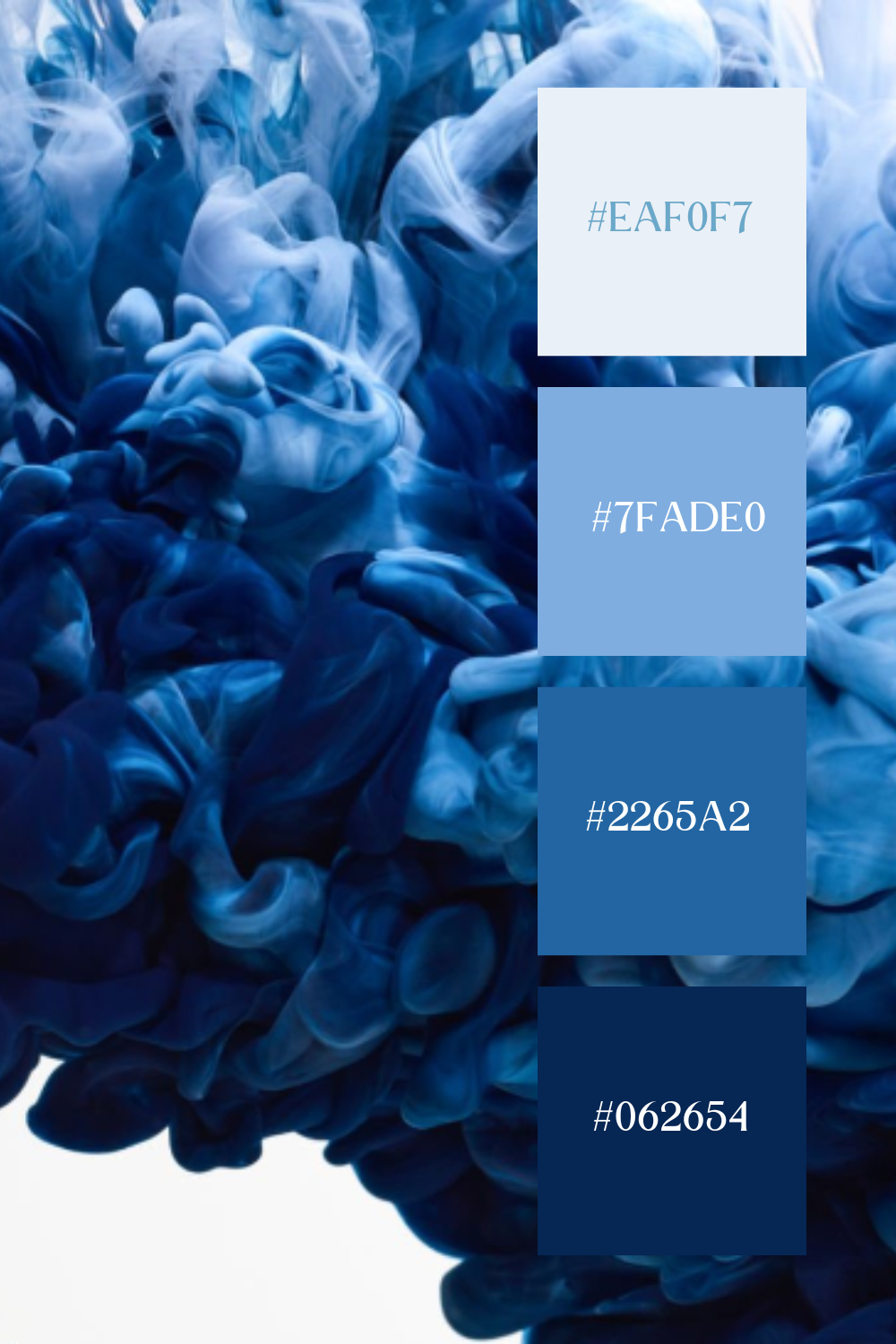 Blue Color Palette | Color Scheme Generator | Blue Color Schemes, Blue ... intended for Large Abstract Painting On Canvas Modern Acrylic Skyline- 48X48- Blues And White
