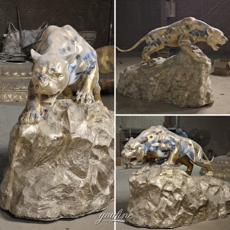 Bronze Life Size Leopard Statue - Youfine Animal Statues regarding Capturing Fluid Motion Why Artisans Are Obsessed With The Prowling Leopard Statue In 2026