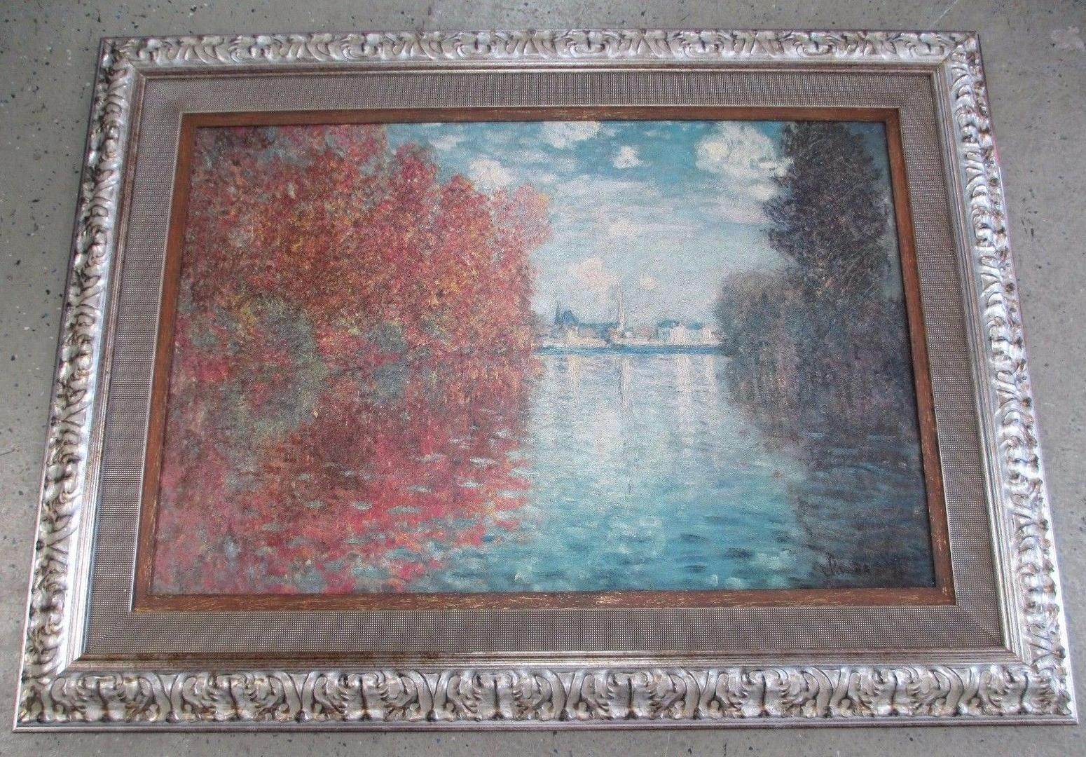 Claude Monet Museum Shop Brushstrokes Collection Autumn Effect At ... throughout The Pointe Of Heve By Claude Monet