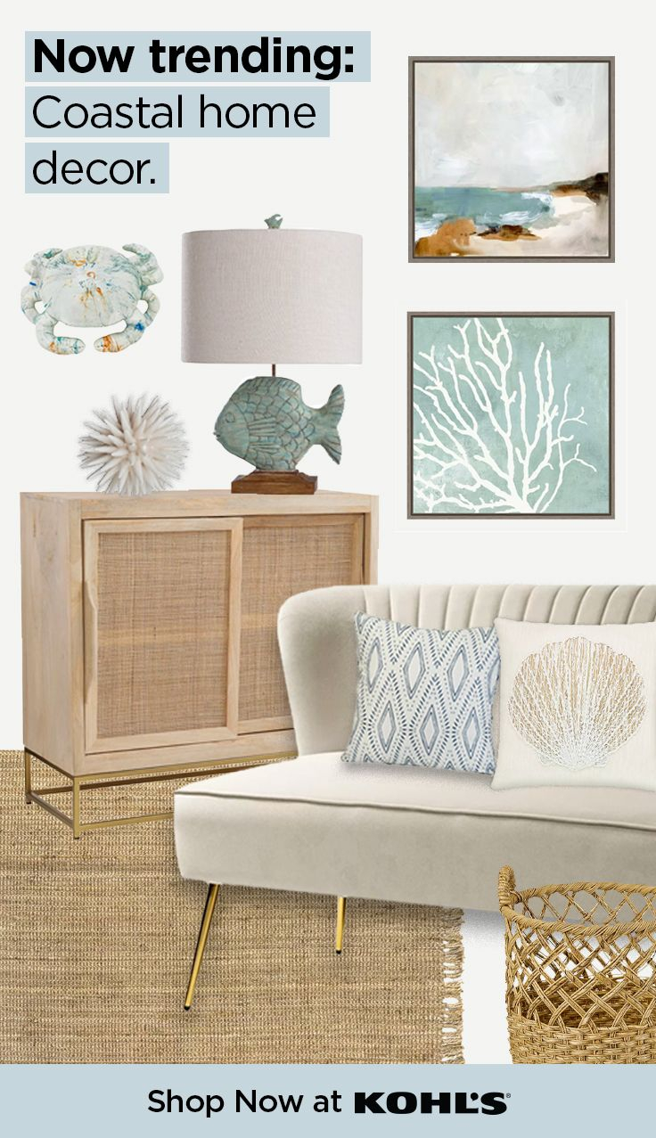 Coastal Home Decor At Kohl’s | Modern Furniture &amp; Nautical Accents intended for The Art of Handcrafting Miniature Nautical Accents for Modern Coastal Homes