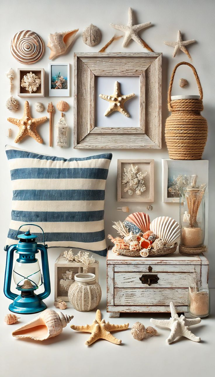 Coastal Nautical Decor Inspiration For A Breezy, Beachy Vibe 🌊 In 2025 ... inside The Art of Handcrafting Miniature Nautical Accents for Modern Coastal Homes