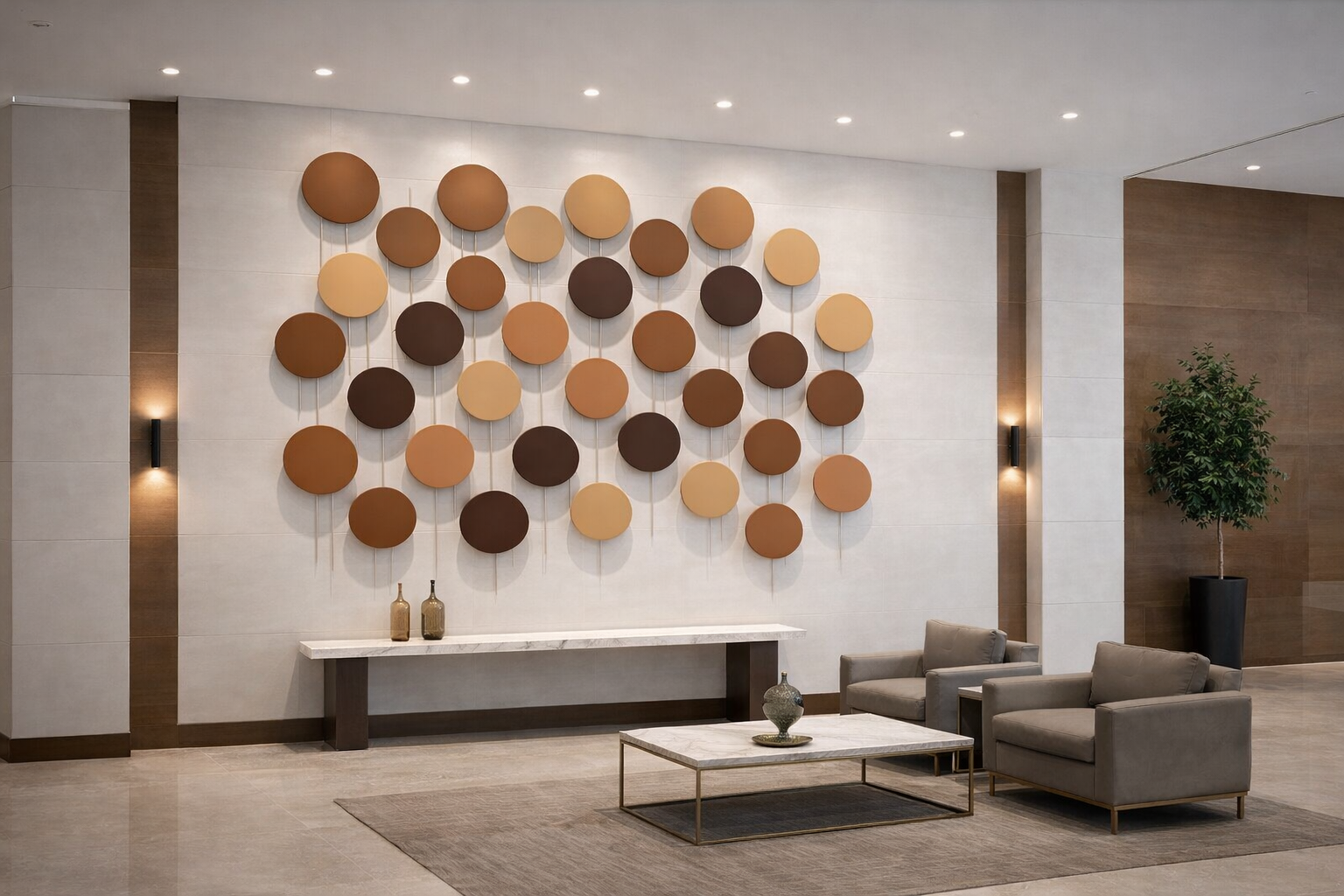 Why Small Circular Metal Artworks Are Transforming Modern Interior Spaces in 2026