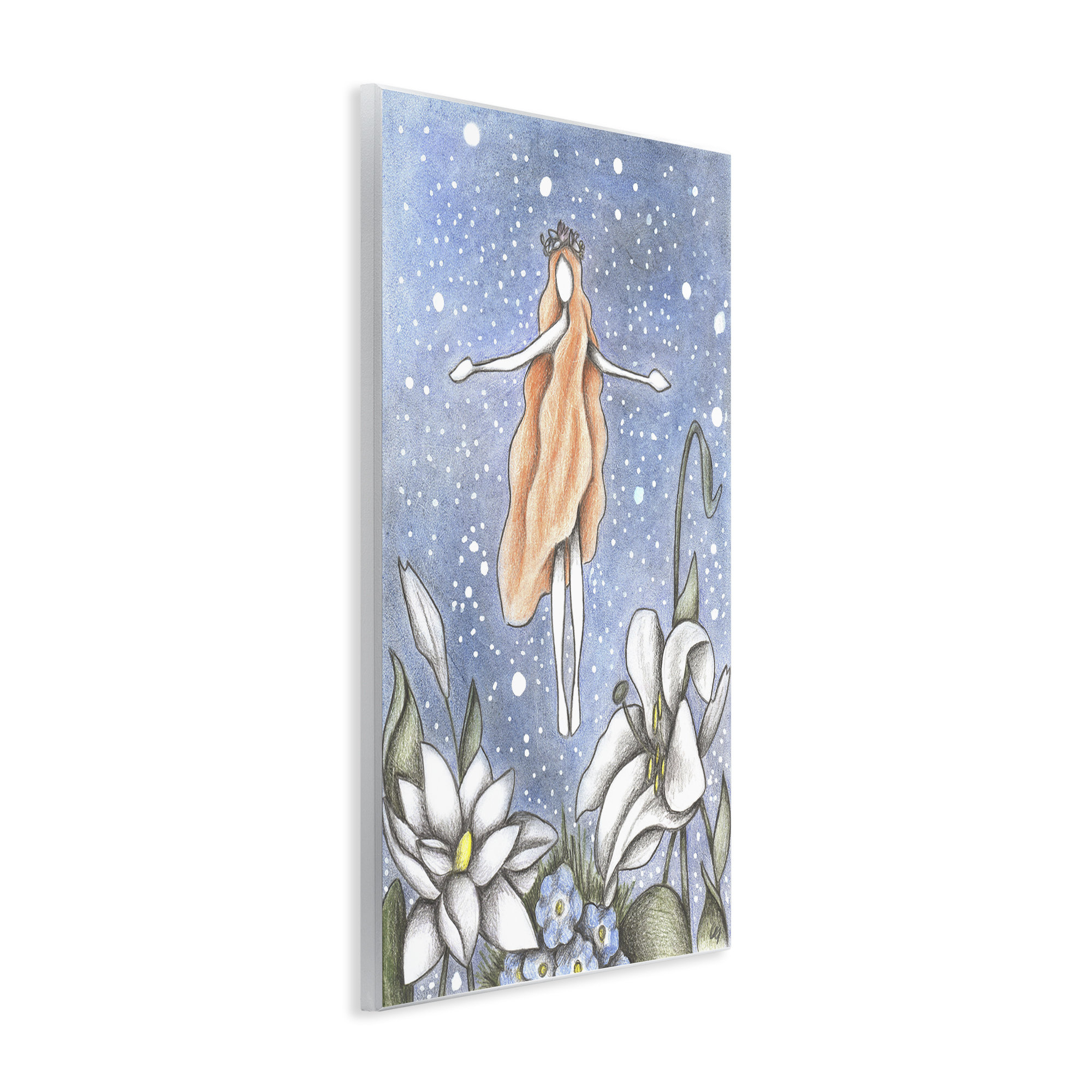 Dakota Fields Mystical Garden Fairy Sparkle Wall Plaque, Design By ... with How Artist Cecilia Brought the Willow Fairy Plaque to Life