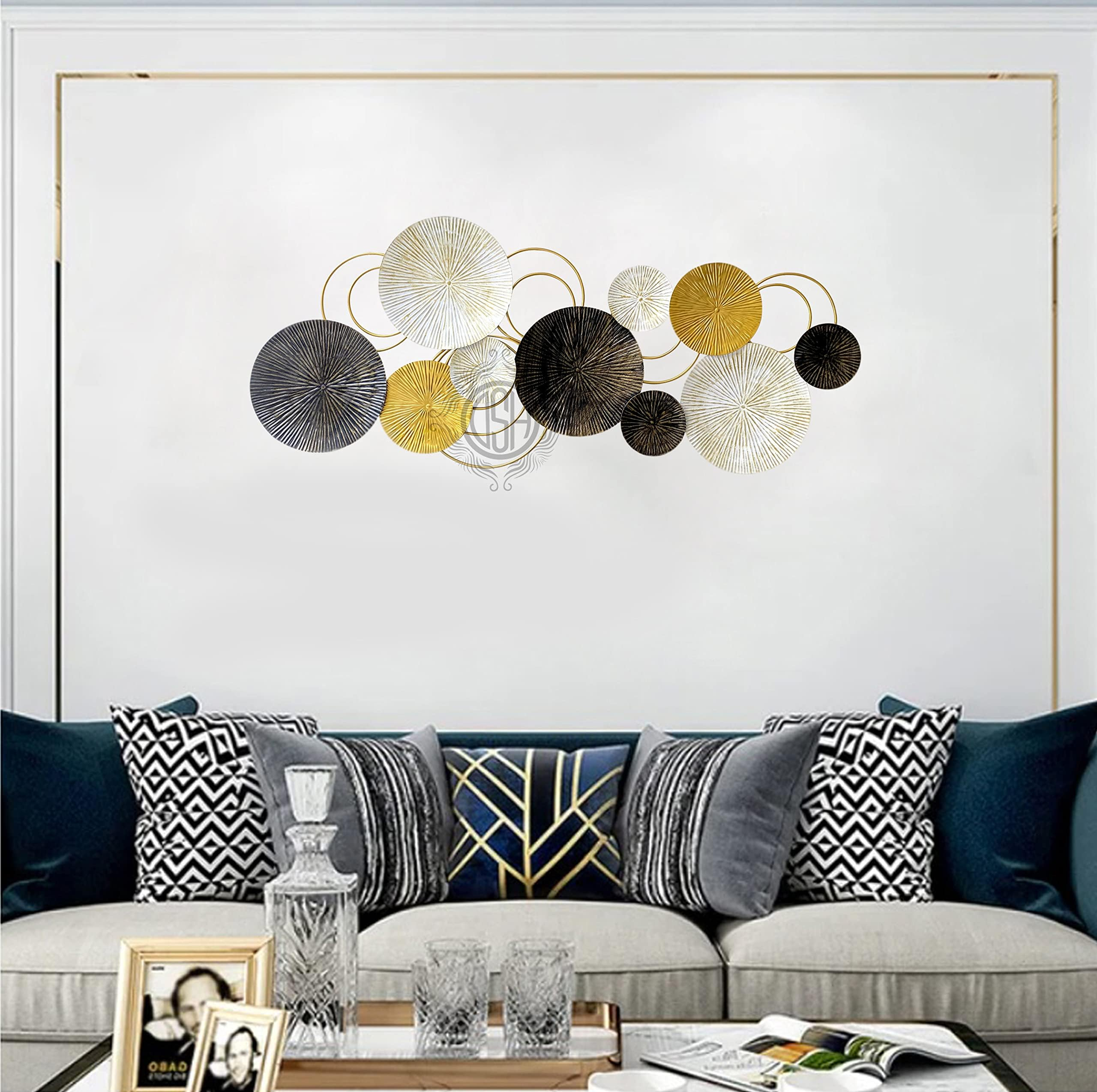 Elevate Your Space: The Art Of Hanging Wall Sculptures For Modern Homes intended for Curating a Coastal Aesthetic With Five Piece Fish Tail Wall Sculptures for Modern Homes